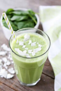 Healthy Green Smootie After IVF