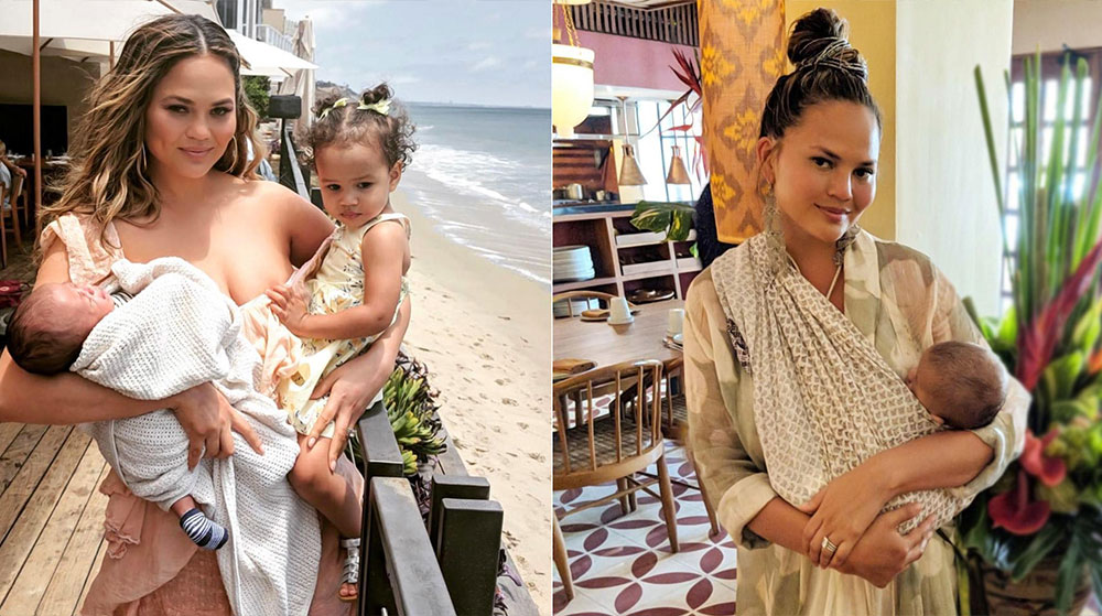 Chrissy Teigen With Kids