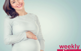 Happy Pregnant Women